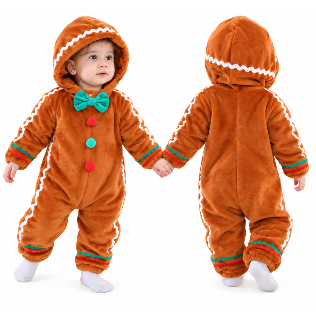 Cozy Christmas Baby Onesie